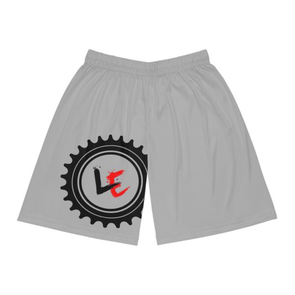 Logo Basketball Shorts - Grey (Light)