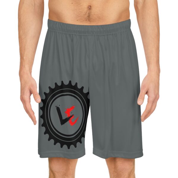 Concrete streets Logo Basketball Shorts - Image 3