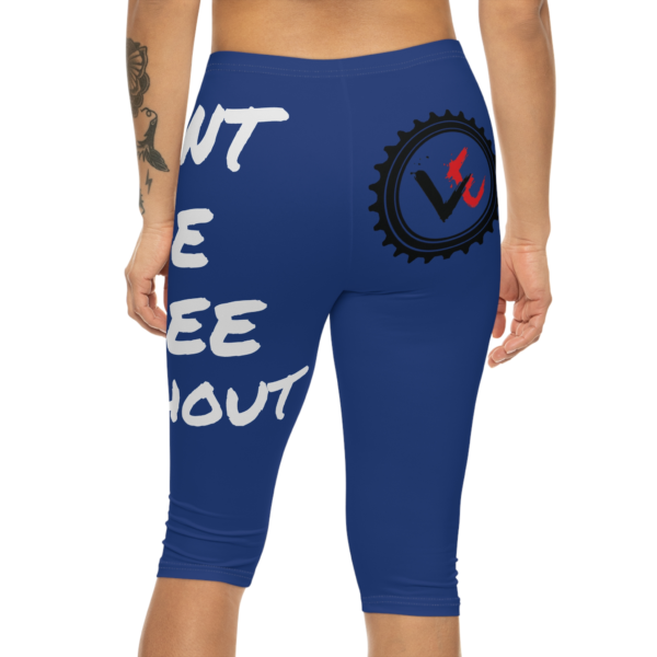 Can't Be - Capri Leggings Dark Blue