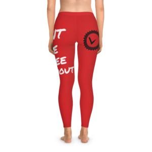 Can't Be - Stretchy Leggings Red