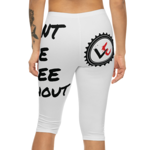 Can't Be - Capri Leggings White
