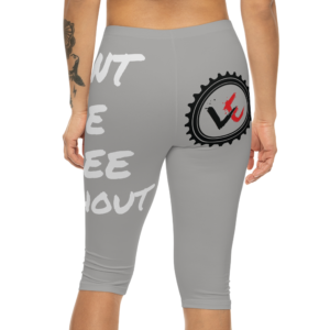 Can't Be - Capri Leggings Light Gray