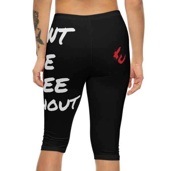 Can't Be - Capri Leggings Black