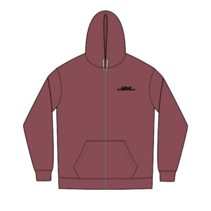 L.E. - Fleece Zip Hoodie