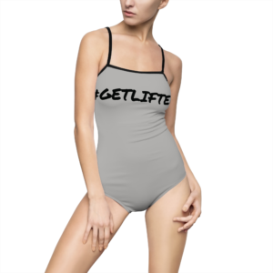 Get Lifted - One-piece Swimsuit Light Gray