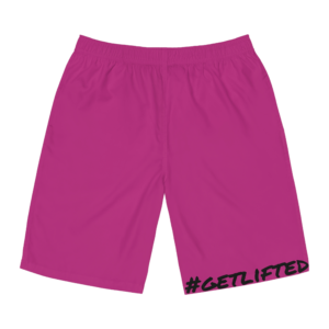 Get Lifted - Swim shorts Pink