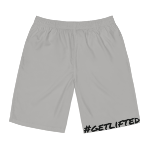 Get Lifted - Swim shorts Light Grey