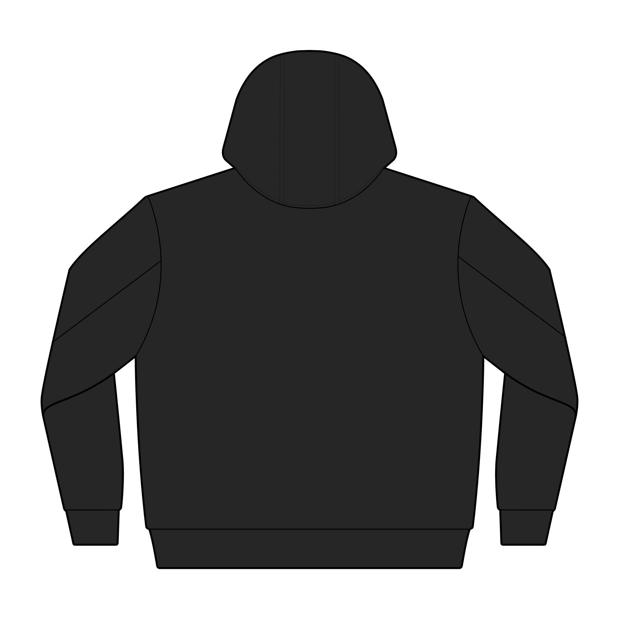 Logo - Canvas Bomber Hood Jacket - Image 3
